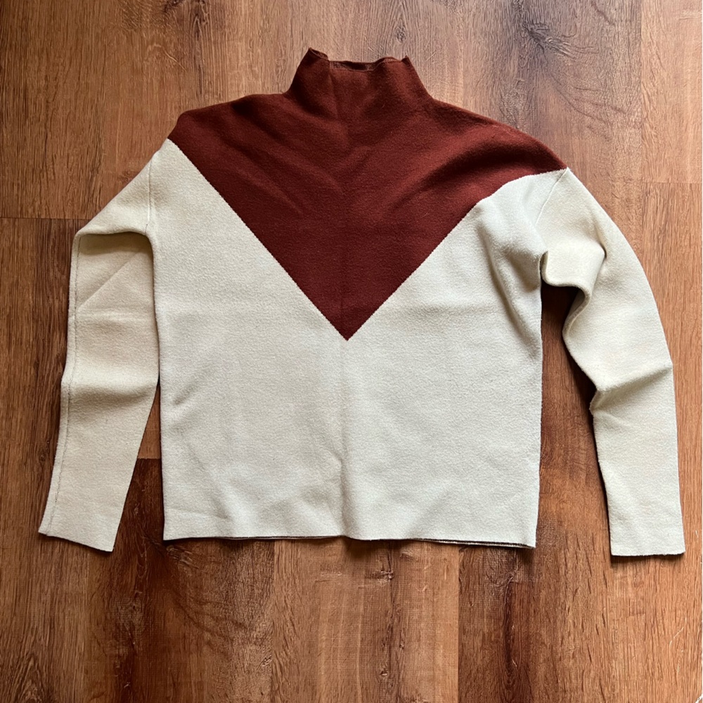 CYNTHIA ROWLEY | Chevron sweater